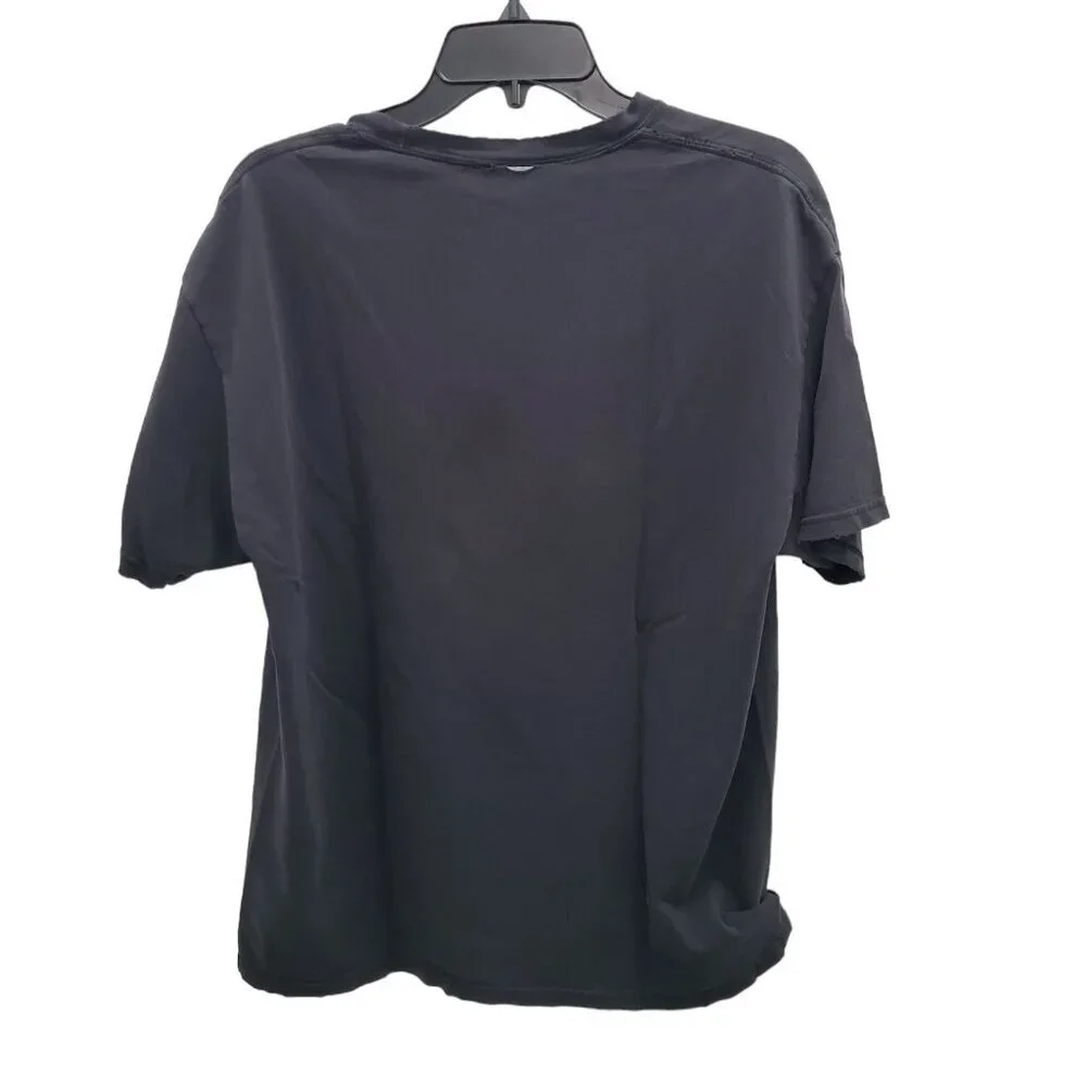 Megadeth Arsenal Vintage 90s Y2K Black Trashed Ripped Heavy Metal Grail Tee‎ L - Picture 8 of 9